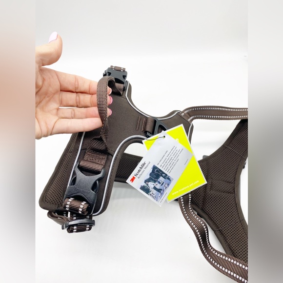 NWT Dog all day adventure harness Brown XL 32-42" - Picture 7 of 10